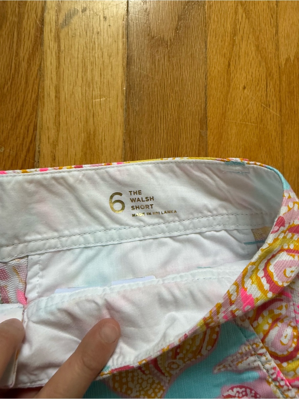 Lilly Pulitzer Pastel Shorts - Pink & Blue - Picture 3 of 4